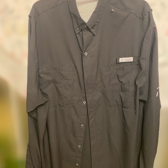 Columbia Mens PFG Tamiami li UPF 40 Long Sleeve Sport Shirt. UV protection. XL - Picture 10 of 12